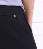 Льняное шорты Karlos BOSS BLACK - черный(50490563)