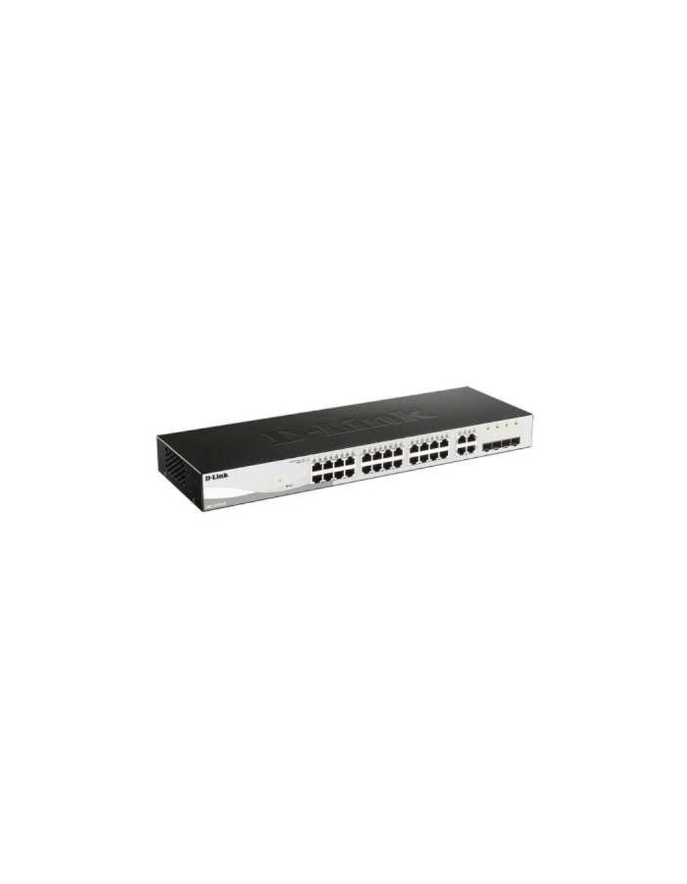 D-Link DGS-1210-28/F3A Настраиваемый L2 коммутатор с 24 портами 10/100/1000Base-T и 4 комбо-портами 100/1000Base-T/SFP