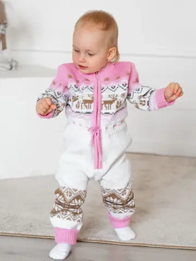 Комбинезон вязаный