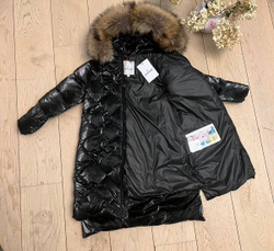 Детское пальто на пуху Moncler Coat
