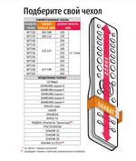 Чехол WiMAX RCCWM 50х250мм универсальный