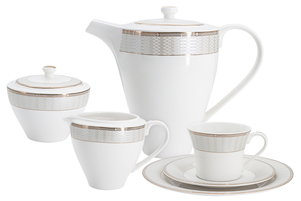 Чайный сервиз 21 предмет на 6 персон Anna Lafarg Emily Амалия