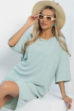 Платье футболка (мята) П13036-34М LT Collection