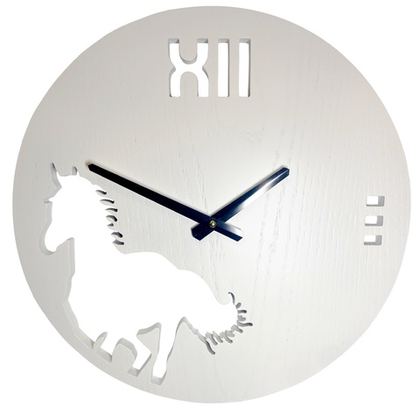 Настенные часы CL-40-1,4-White-Horse Белая лошадь Castita