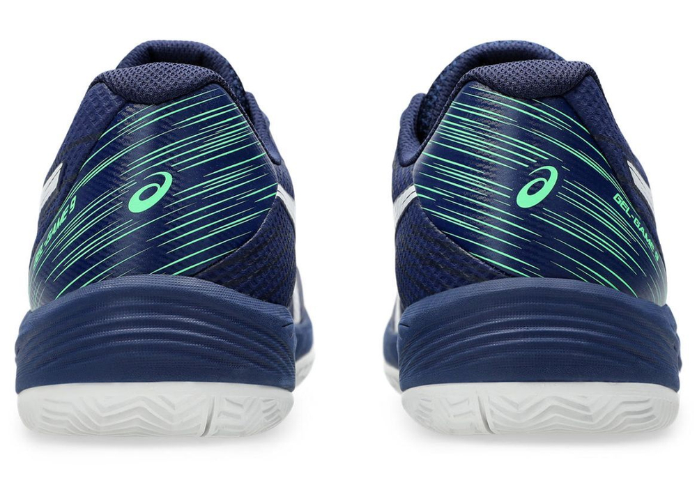 Теннисные кроссовки Asics Gel-Game 9 Clay/OC - blue expanse/white - Blue