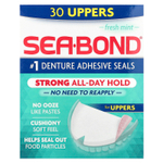 SeaBond, Адгезивные пломбы для зубных протезов, свежая мята, верх 30