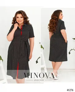 Платье 0135-черный Minova