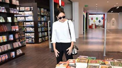 Prezident və xanımı Crescent Mall-ın açılışında