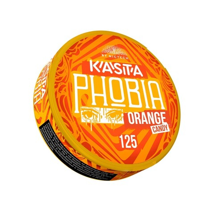 KASTA PHOBIA ORANGE CANDY (125 МГ) - ГАЗИРОВКА ФАНТА
