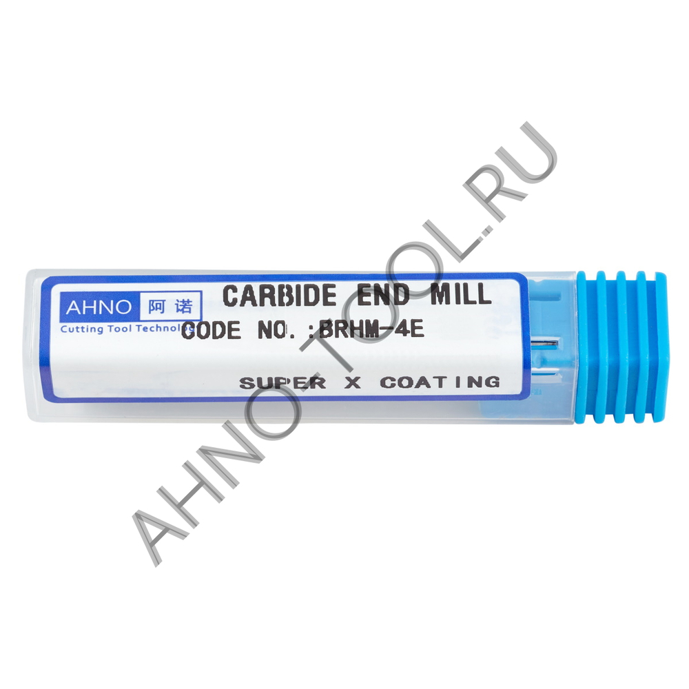 Фреза твердосплавная  12мм (L=75, l=30, хв=12) Z4 45° по закаленной стали BRHM-4E-D12.0 HRC65 AHNO