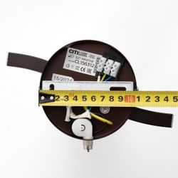 Citilux Фортуна CL156312 Бра с выключателем Венге Хром