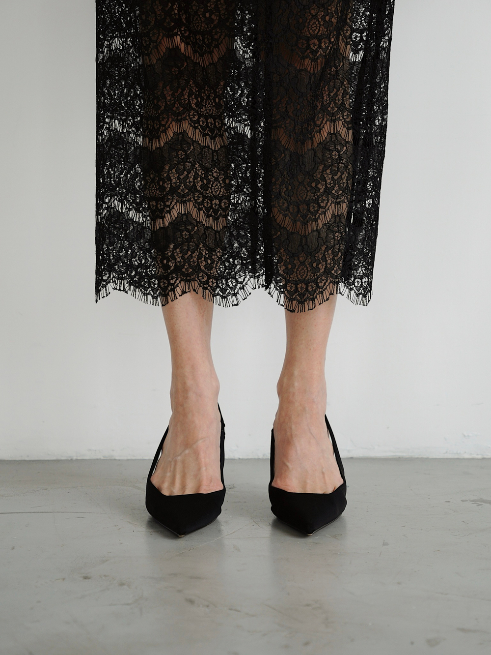 Юбка "Голая" в черном