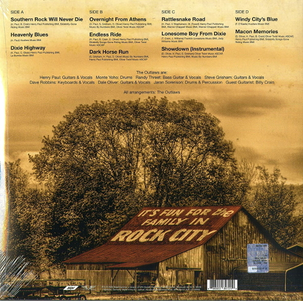 Outlaws / Dixie Highway (Coloured Vinyl)(2LP)