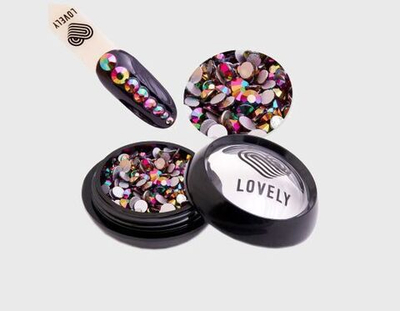 Lovely Mix страз голография №04