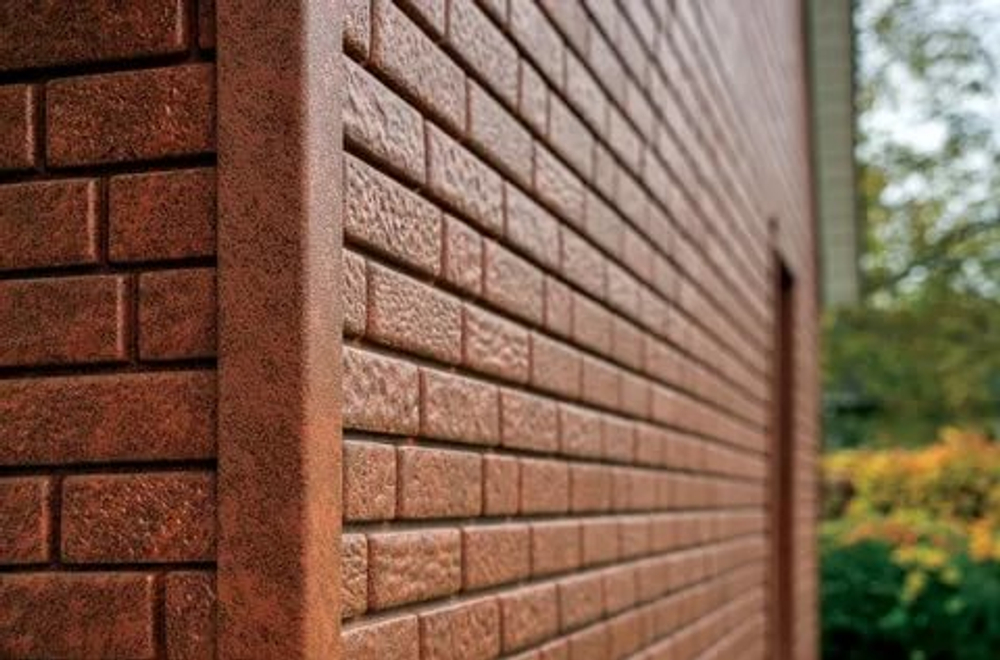 Фасадная панель Ю-пласт Стоун-Хаус Кирпич Красный 3,025*0,23м 0,695м2