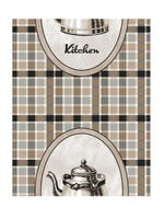 Набор кухонных полотенец, 3 шт , 45х60 см , рогожка