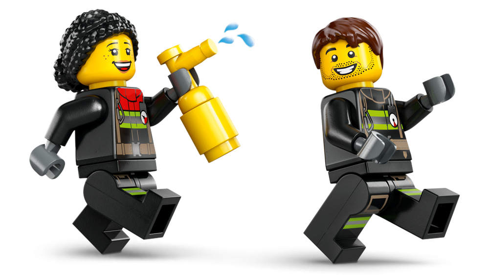 LEGO City 60463 «Грузовик с пожарной лестницей» — выезд на происшествие