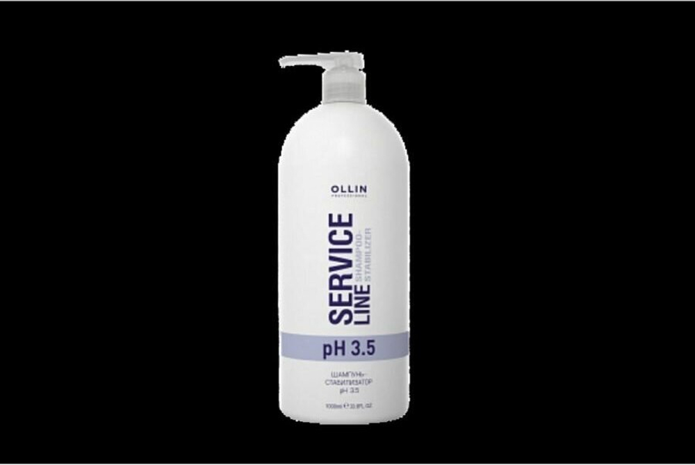 OLLIN SERVICE LINE Шампунь-стабилизатор рН 3.5 1000мл/ Shampoo-stabilizer pH 3.5