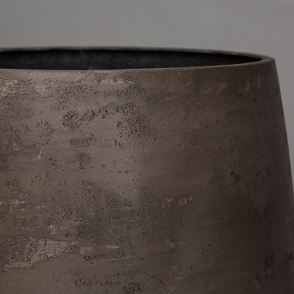 Кашпо Concretika Cone D38 H41 Taupe Concrete
