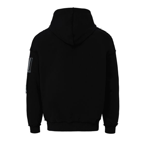 Худи Down the Cutter Heavycotton Peach черный - фото 2