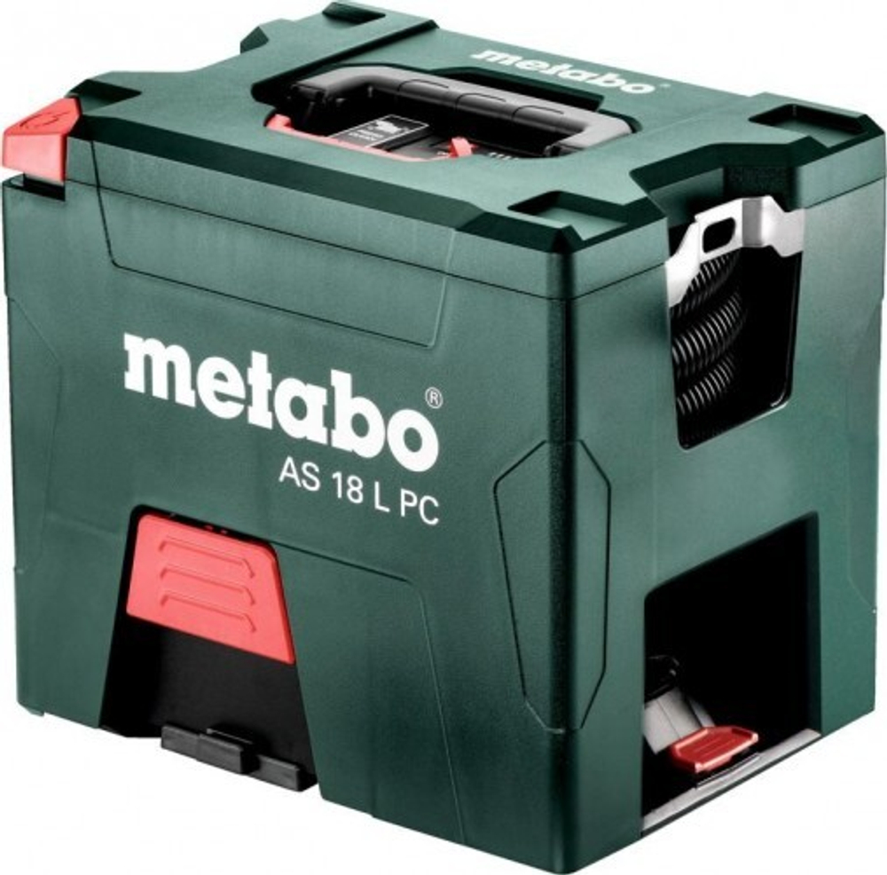 Пылесос аккумуляторный METABO AS 18 LPC ( 2 х 5,2 Ач ) 602021000