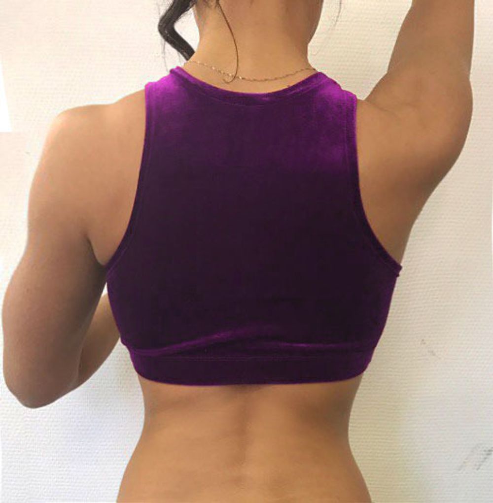 Eclipse Top, Violet Amethyst