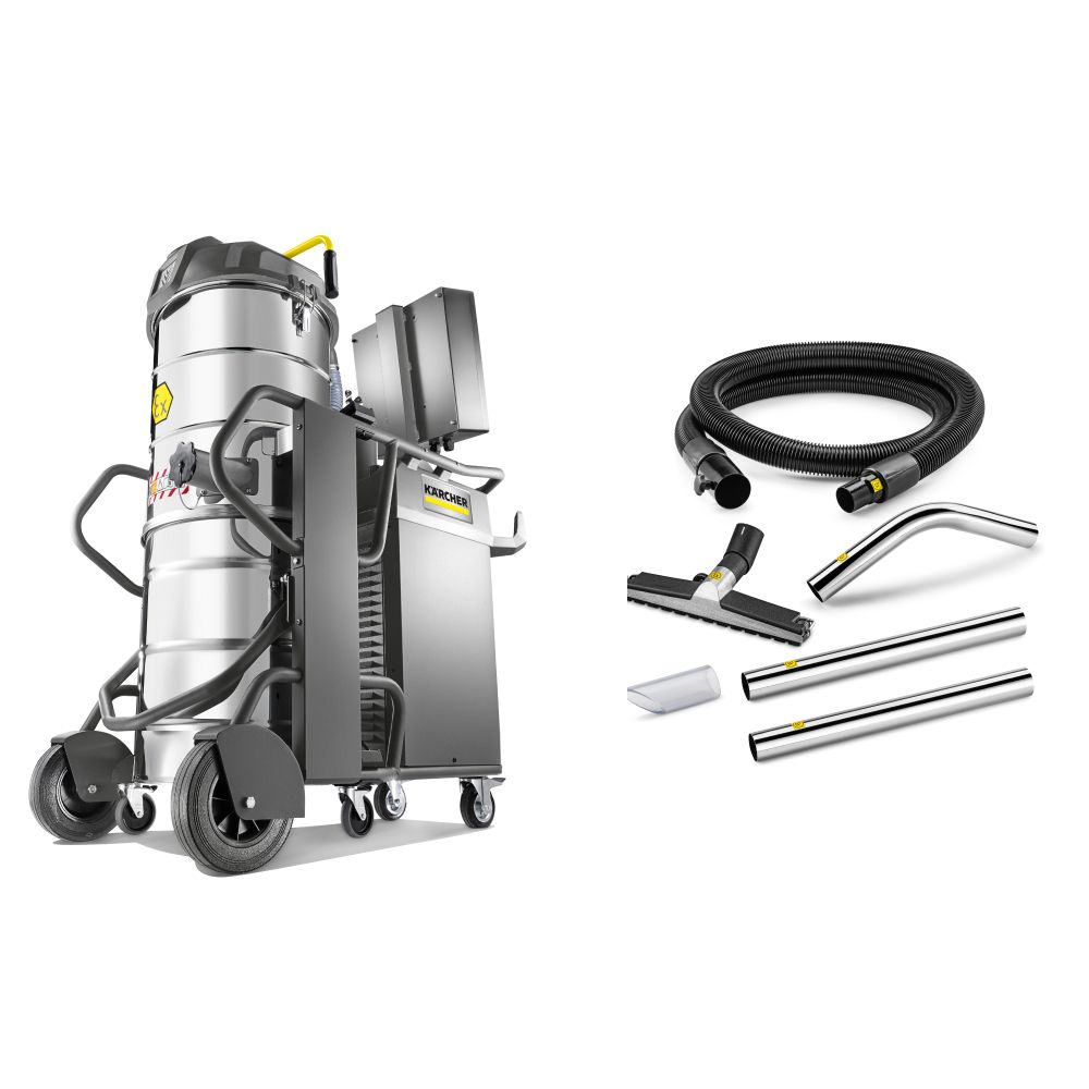 Комплект: IVS 100/75 M Z22 + улучшенный набор аксессуаров для сухой уборки Advanced DN50