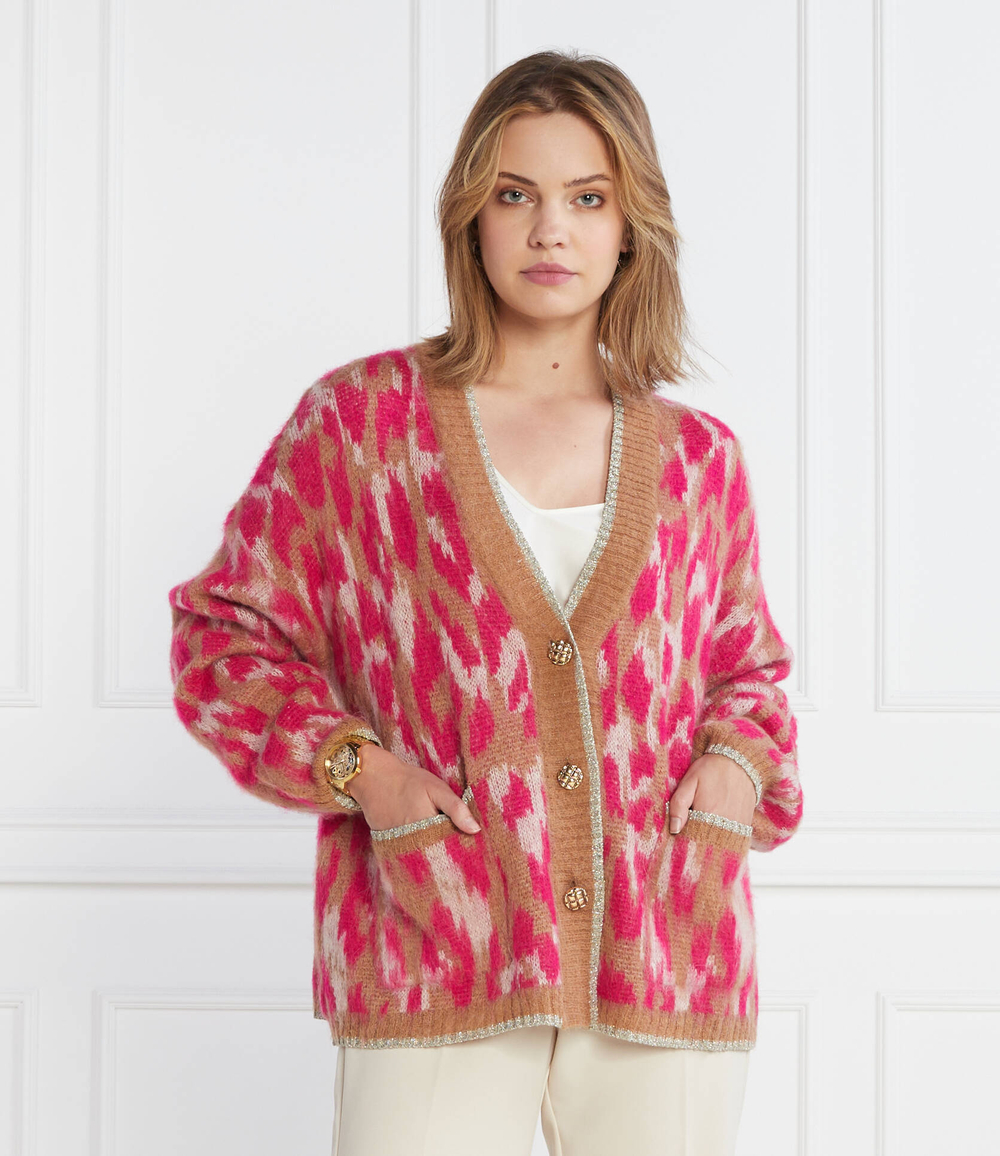 Кардиган Liu Jo - розовый(MF3162 MAG71)