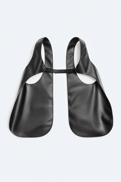 ZARA СУМКА С ПЛЕЧЕВЫМ РЕМНЕМ SOFT, ЧЕРНЫЙ