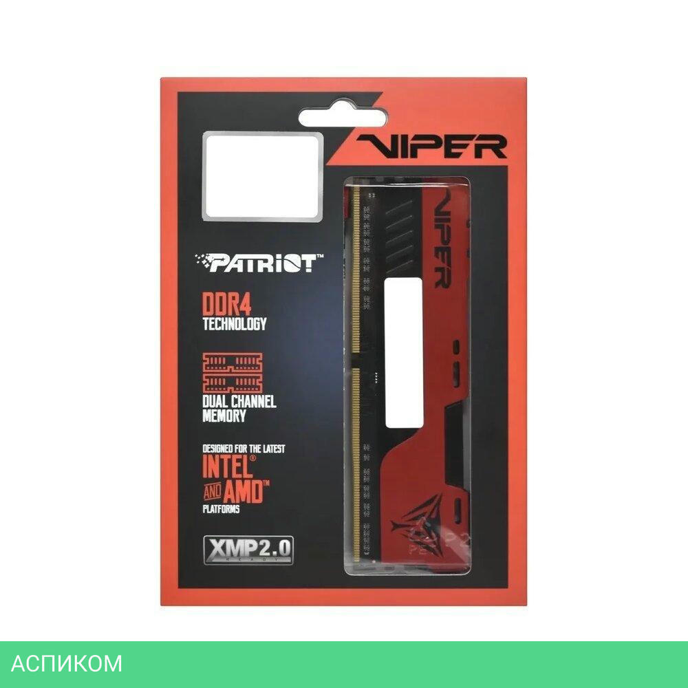Оперативная память Patriot DDR4 Viper Elite II RTL Gaming (PVE2464G320C8K)