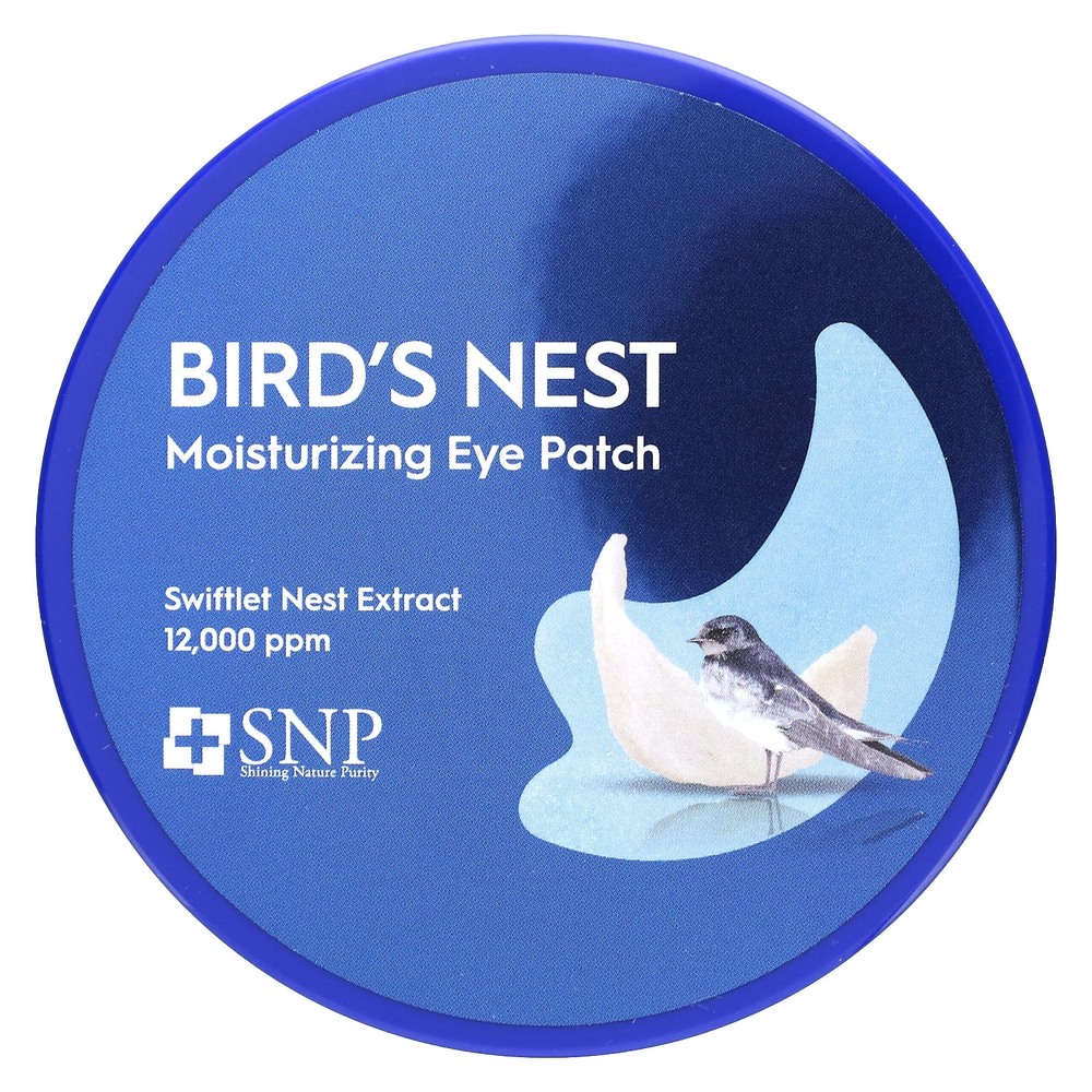 SNP, Увлажняющие патчи для глаз Bird's Nest, 60 патчей по 1,25 г (0,04 унции)