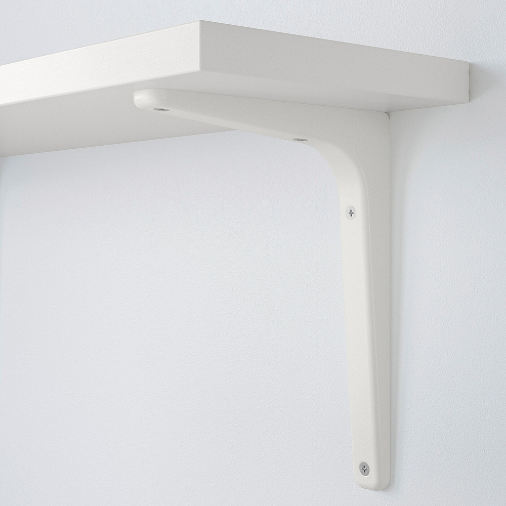 IKEA TOMTHULT  (ИКЕА ТОМТХУЛТ)  -  Кронштейн, белый, 18x24 см