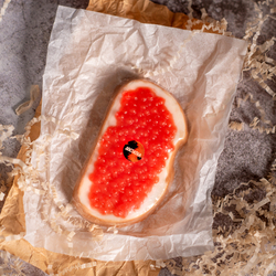 Бутерброд с красной икрой из мыла ручной работы