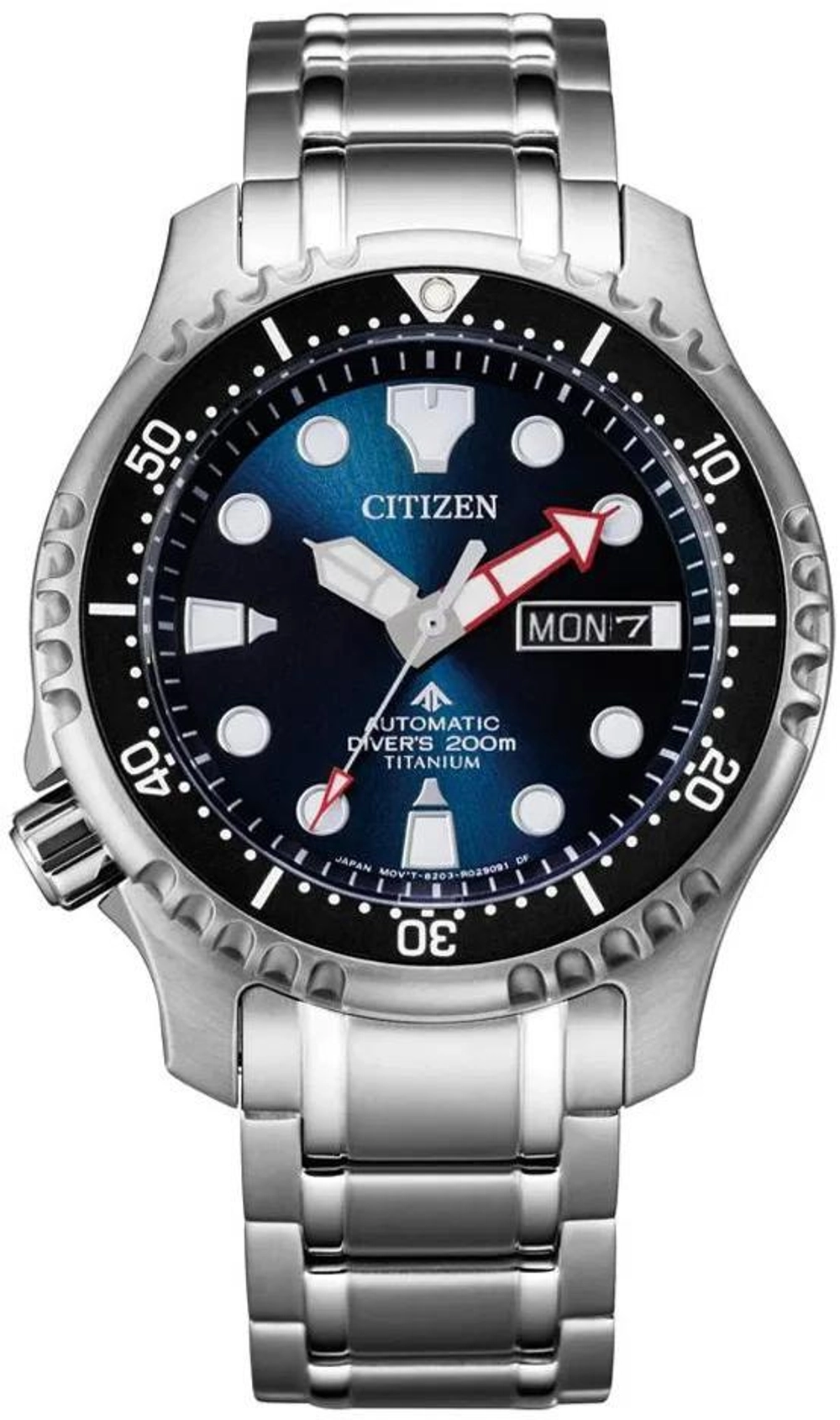 Мужские японские наручные часы Citizen NY0100-50ME