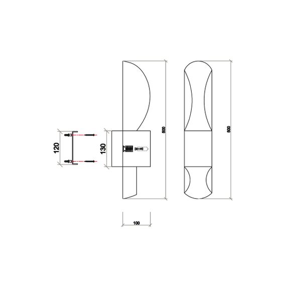 Бра Vele Luce Aronos VL5734W01