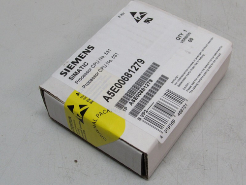 SIEMENS A5E00681279 CPU No.531