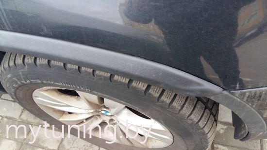 Расширители колесных арок AERO для BMW X5 E53