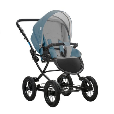 Коляска 2в1 Aroteam Cocoline 18 Prima/Бирюзовая кожа