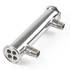 Дефлегматор трубчатый, 4 трубки, 10 мм (h=200 мм) 1,5"