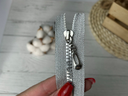 Молния ТРАКТОР металлизир. т5 серебро 20см