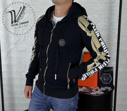 Кофта на молнии Philipp Plein премиум