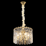Citilux TALLA CL318262 Люстра хрустальная подвесная Золото