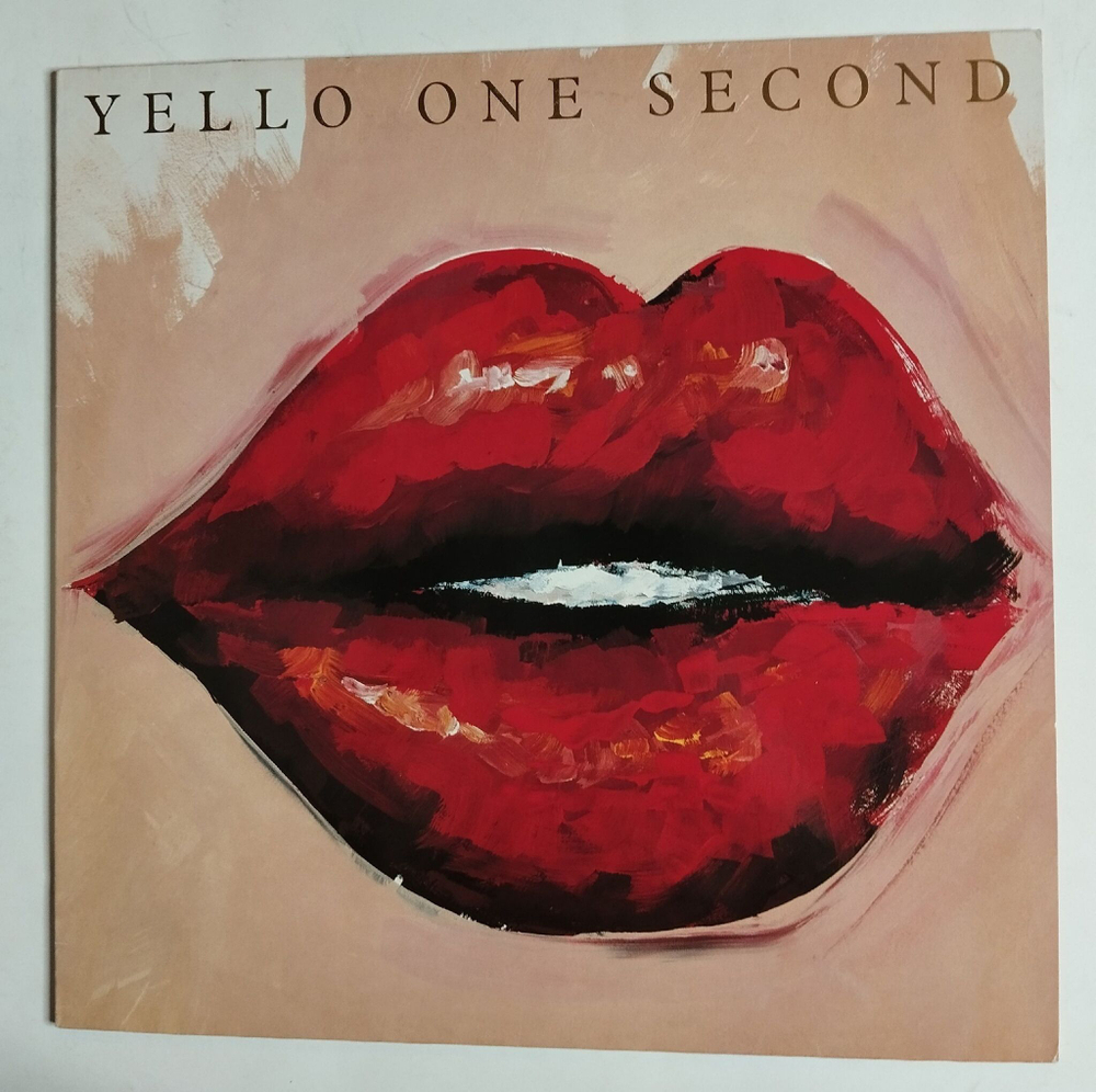 Винтажная виниловая пластинка LP Yello One Second (Germany 1987) (EX)