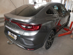 Оцинкованный фаркоп на Renault Arkana (только Европейская версия) 2019- (без электрики), Galia R105C