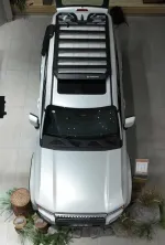 Платформа на крышу с лестницей багажник на Toyota Land Cruiser Prado 250 LC250 крузак прадо