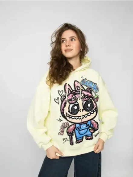 Толстовка утепленная с капюшоном