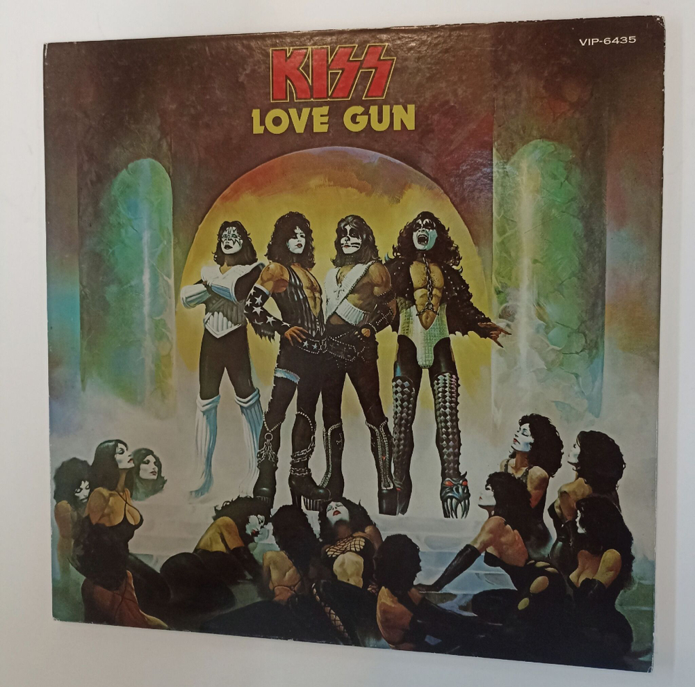 Винтажная виниловая пластинка LP Kiss Love Gun (Japan 1977) (No Obi)