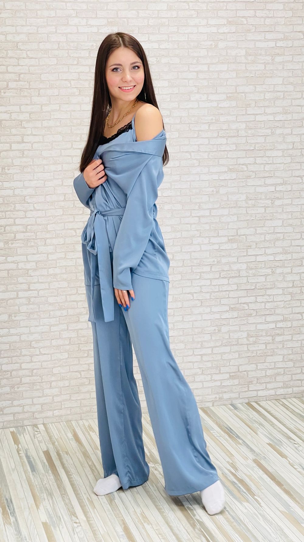 Комплект МЛ-8001 (серо-голубой)