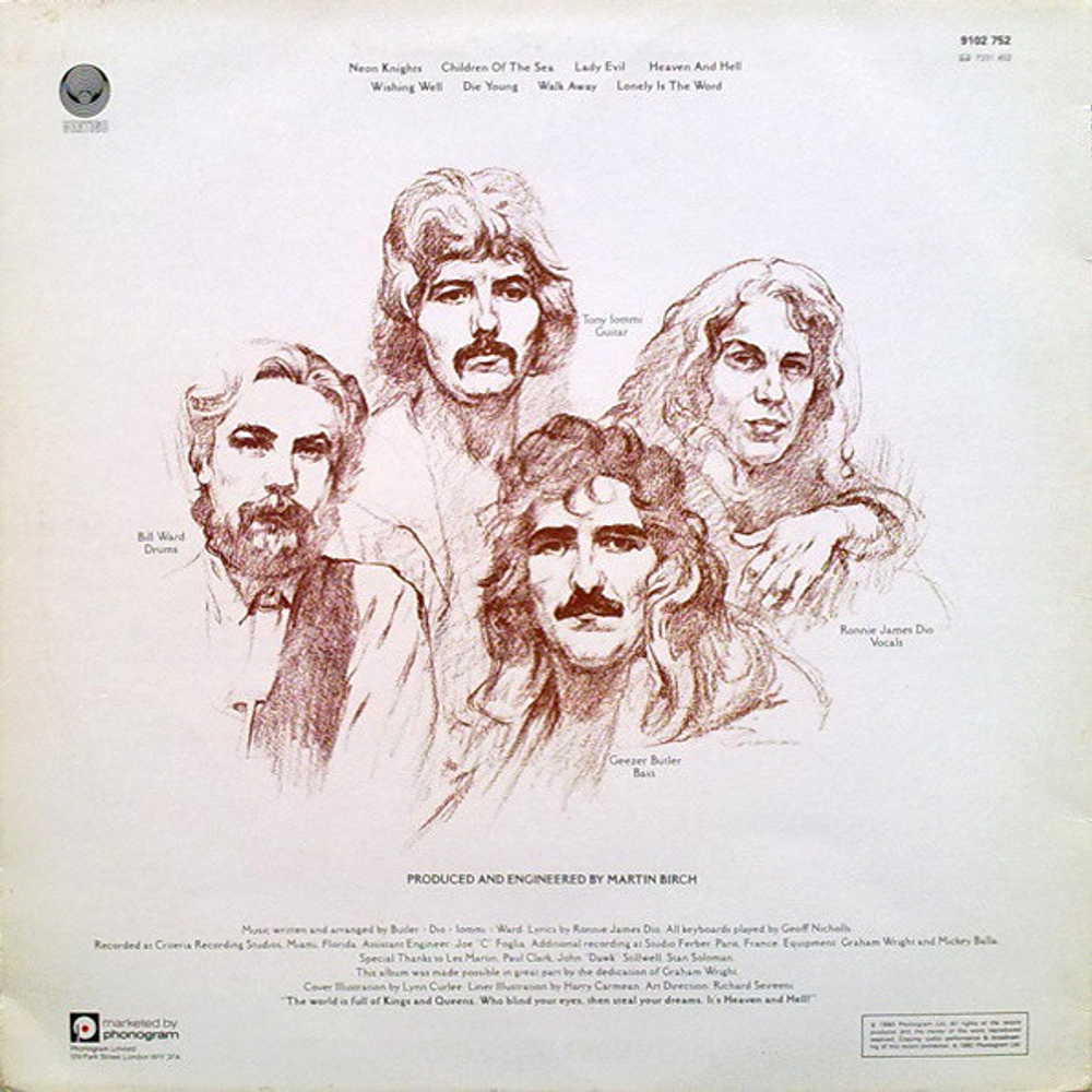 Black Sabbath / Heaven And Hell (LP)