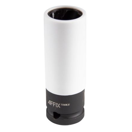 Цена на AFFIX (AF10931019) Головка для поврежденного крепежа глубокая 1/2", 19 мм, тонкостенная, пластиковая защита